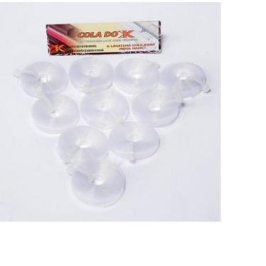 Imagem de 10 Rolos Cola Italiana de Queratina para Mega Hair Incolor - Keratin F