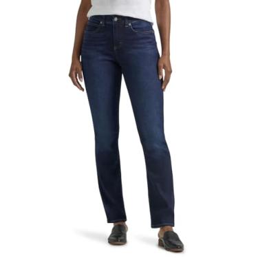 Imagem de Lee Calça jeans feminina Petite Ultra Lux Comfort com movimento flexível e perna reta, Emoção principal, 50