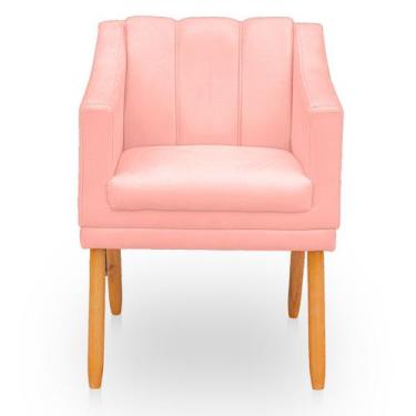 Imagem de Poltrona Cadeira para Sala Confortável e Moderna Mila Suede - BelarSto