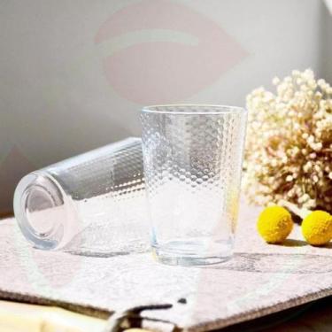 Imagem de 2 Copos de Vidro de água e Suco 200ML Alta Resistência - PRATICASA, Ar