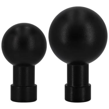 Imagem de iSaddle Suporte de cabeça esférica de 17 mm 22 mm para veículo Garmin GPS Nuvi Truck RV XL GPS DriveSmart 86 Overlander Dezl OTR 1000 1010 800 810 RV 1090 1095 890 895 para Garmin Large GPS (adaptador