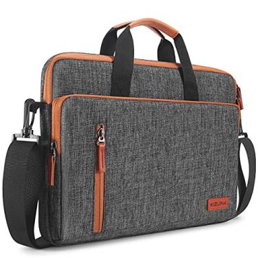 Imagem de KIZUNA Capa para laptop de 15,6 polegadas, bolsa carteiro, resistente à água, para MacBook Pro/15,6 polegadas Lenovo Yoga 730/Ideapad 330S/15,6 polegadas HP EliteBook 755 G5/15,6 polegadas LG gram 15/Dell XPS 15