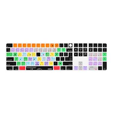 Imagem de XSKN Capa para teclado de silicone Ableton Live EU US versão comum para teclado Apple Magic 2020-2023 com Touch ID e teclado numérico A2520 (3 teclas à esquerda não são adequadas para o novo modelo