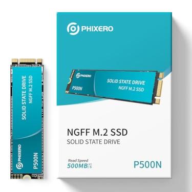 Imagem de PHIXERO SSD M.2 NGFF de alto desempenho 500 MB/S 256 GB – Solução de armazenamento comp...