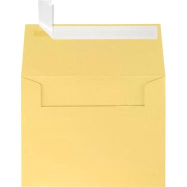 Imagem de Envelopes para convites A2 (4 3/8 x 5 3/4) - (50 Qt.), Gold Metallic