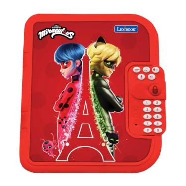 Imagem de LEXiBOOK - Miraculous, Electronic Secret Diary with Pen and Notebook Included, Interactive, Password, Fun Features, Sounds Effects, Red, SD50MI