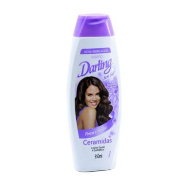 Imagem de Shampoo força e brilho ceramidas original darling 350ml