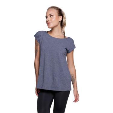 Imagem de Blusa Fitness Mullet Feminina Tela Vazada Treino - Bella Fiore Modas, 