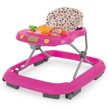 Imagem de Andador Infantil para Bebê Musical Safari II Tutti Baby 40.002.004 Ros