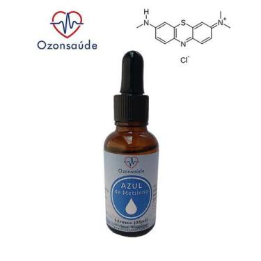 Imagem de Azul De Metileno 0,1% P.a. (mais Puro Que Grau Usp) - 35ml - Ozonsaúde
