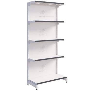 Imagem de Gôndola Parede 1 Inicial 1,70 m 40KG FIT Expositor de Supermercado Amapá