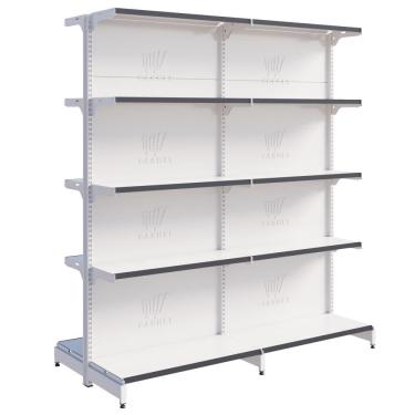 Imagem de Gôndola Centro 1 Inicial E 1 Continuação 1,70 m 40KG FIT Expositor de Supermercado Amapá