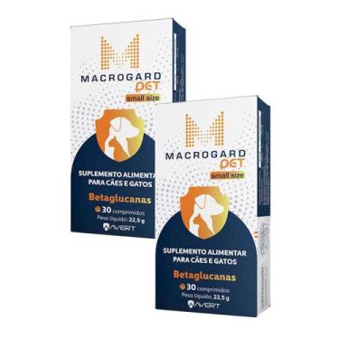 Imagem de Kit 2 Macrogard Pet Small Size com 30 Comprimidos