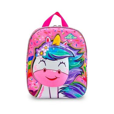 Imagem de Mochila Infantil MaxToy Cute Unicorn Sweet Rosa-Unissex