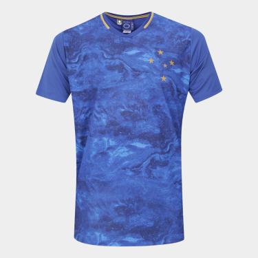 Imagem de Camisa Cruzeiro Origem Braziline Masculina-Masculino