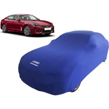 Imagem de Capa Para Cobrir Carro Kia Stinger Tecido Helanca - Mz, Azul