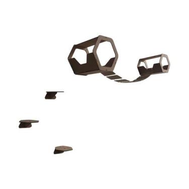 Imagem de Playground Para Gato 6 Peças Em Mdf Ponte Prateleira Degraus - spezial