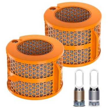 Imagem de RONGJU Purificador de ar umidificador de fibra de carbono filtro evaporador peça de substituição para Dy-Son PH01 PH02 PH03 PH04 PH3A peças de substituição para purpurador de ar, pacote com 2