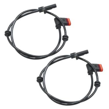 Imagem de laffoonparts 2 peças 2215400117 ABS sensor de velocidade da roda, substituição para Mercedes-Benz CL500 CL600 S400 S500 S600 2007-2010, substitui ALS1897 5S11039 (traseira esquerda e direita)