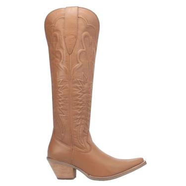 Imagem de Dingo Botas de cowboy femininas Raisin Kane Snip Toe Western, Marrom, 8.5