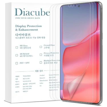 Imagem de DIACUBE Pacote com 3 protetores de tela foscos antirreflexo para Motorola Edge 50 Pro [suporte ultrassônico de impressão digital 0,1S] antiimpressões digitais, toque suave e sensível, autorreparação,