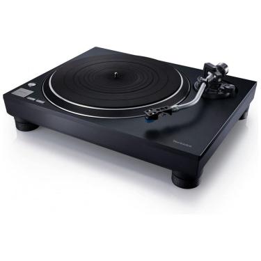 Imagem de Toca Discos Retro com Cartucho de Nível Audiófilo e Braço Automático, Technics, Preto