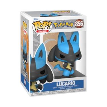 Imagem de Funko Pop! Games: Pokemon - Lucario - Figura de vinil colecionável - ideia de presente - Mercadoria oficial - Brinquedos para crianças e adultos - Video Games Fans - boneco para colecionadores e