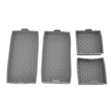 Imagem de Conjunto de Forma Quadrada de Silicone para Bolo, 4 Peças de Assadeira Antiaderente de Silicone para Bolo, Bandeja para Assar Mini Pão, Assadeira para Pão Caseiro, Biscoitos de