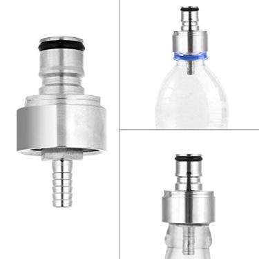 Imagem de Tampa de Enchimento de Garrafa de Contrapressão de Aço Inoxidável Com Desconexão GasLock, para Carbonatação de Cerveja, água Com Gás e Refrigerantes