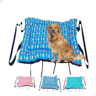 Imagem de Colchonete Bolsa Pet 2 em 1 Impermeavel Hanna Cachorro Gato - Confortp
