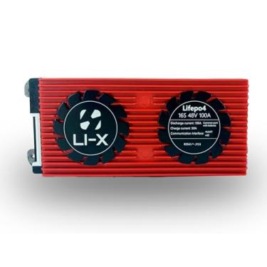 Imagem de Smart Bms Liex 16s 48v 100a A Prova D´agua Lifepo4 3.2v