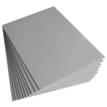Imagem de 100 Placas Papel Papelão Paraná Cinza Tipo Holler A3 42x29,7 - Dz Grou