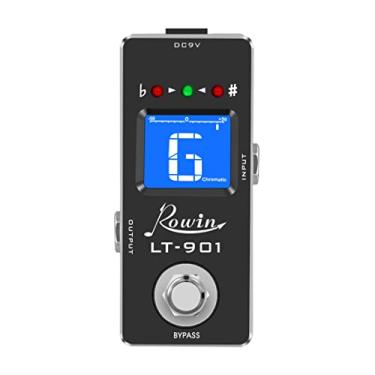 Imagem de Rowin Pedal Afinador De Guitarra Afinador Cromático De Alta Precisão Com Display Lcd Para Guitarra Baixo Voline True Bypass Lt-901