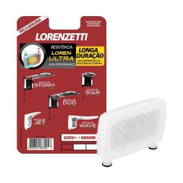 Imagem de Resistência De Chuveiro Lorenzetti Acqua Ultra 220v 6800w