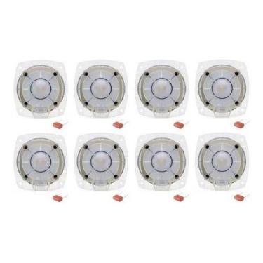 Imagem de Kit 8 Super Tweeter Jbl Tecno Polyt St330 Acrílico, Acrílico