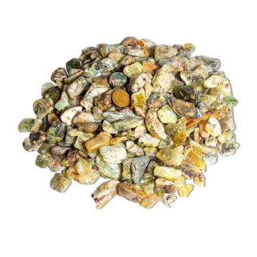 Imagem de 01 Kg Opala Rolada Pedra Natural 20 a 30mm Tipo A - CristaisdeCurvelo
