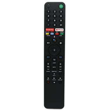Imagem de Substituição de controle remoto por voz RMF-TX500U para Smart TV Sony Bravia XBR-49X800H XBR-49X950H KD-75X75CH XBR-85X950H XBR-55X850G XBR-65X850G XBR-55A8H XBR-65A8H XBR-65A8H XBR-65A8H XBR-65A8H
