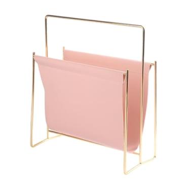 Imagem de WeiLaiKeQi RACK RACK RACK Organizador de comprimido portátil Rack Modern for Office Metal Frame Decorativo Cesto de armazenamento de revistas