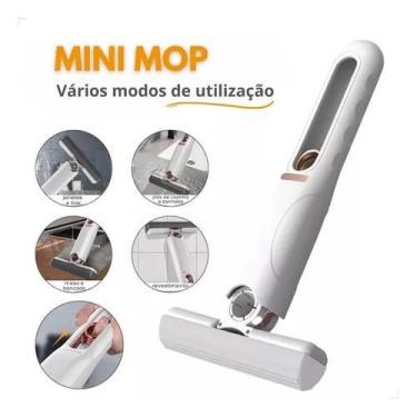 Imagem de Mini Mop Esfregão Portátil Para Limpeza De Mesa Cozinha Pano - MiniMop