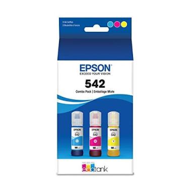 Imagem de Epson T542 EcoTank Ink Ultra-high Capacity Bottle Color Combo Pack (T542520-S) para impressoras Epson EcoTank seleccionadas