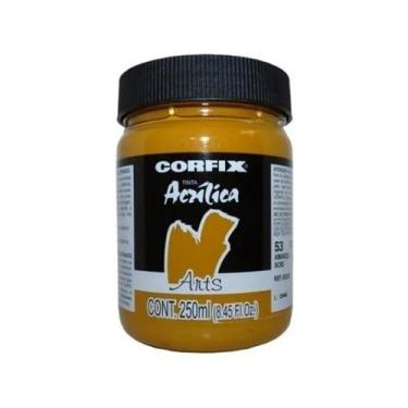 Imagem de Tinta Acrílica G1 Arts 053 Amarelo Ocre 250ml Corfix, 053 - AMARELO OC