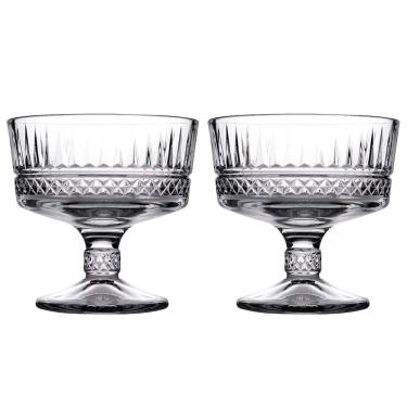 Imagem de Conjunto de Taças para Sobremesa Pasabahce Elysia em Vidro 250ml - 2 Peças