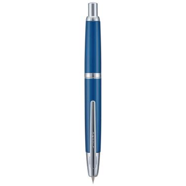 Imagem de Caneta-tinteiro Jinhao 10 Press Pearl Blue Extra Fine Nib com caixa