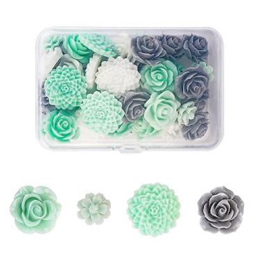 Imagem de Temoyj 24 peças de alfinetes decorativos, tachinhas de cortiça, tachinhas de quadro de avisos, tachinhas decorativas para quadro de cortiça, organização de escritório ou casa