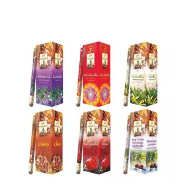 Imagem de Incenso Flute Massala Indiano Box Sortido Ou Fechado Aroma a Sua Escol