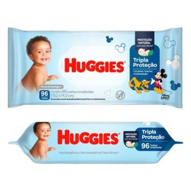Imagem de Toalha umed huggies tripla protecao 96un