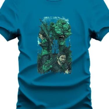 Imagem de Camiseta Personaliza The Last Off Us Top - Hard seven, Azul bebe, G
