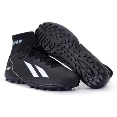 Imagem de chuteira sosaite cano longo - impulso, Preto, 40