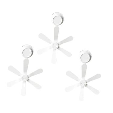 Imagem de Generic Acessórios de defletor de ar condicionado 3x ressecados instalar facilmente o pára - Anti Wind Handle Diverter capa para o escritório em casa, Branco