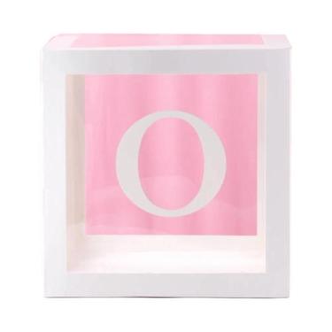 Imagem de Caixa de Balão Transparente para Chá de Bebê, Aniversário e Casamento 